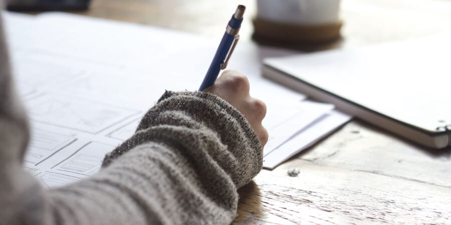 writing-hand